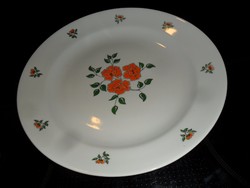 Zsolnay retro virágos tányér