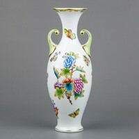 Herend Victoria Patterned Vase with Ears # mc0936