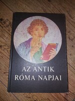 Reading book of ancient Roman days