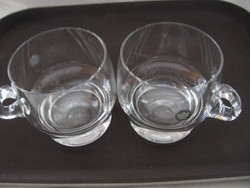 Pair of Rosenthal studio linie crystal whiskey jugs