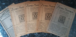 Music review 5 pieces 1922 - 1923 rare music newspapers!
