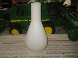 Üveg  opál  cilinder    10 x 24 cm  ,csatlakozása  75 mm kívül