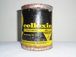 Retro paint box - celloxin nitrosomel nitrolak - budalak manufacturer - from 1960-1970