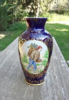 Xix. Century fischer j. Ceramic vase