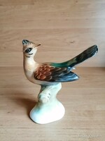 Bodrogkeresztúr ceramic bird figure 13.5 cm (po-4)