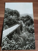 Lillafüred, light rail, photo postcard