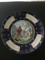 German decorative plate from the end of the 19th century to the beginning of the 20th century