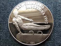 Kuba 25. olimpiai játékok 1992 Barcelona .925 ezüst 10 Pezó 1990 PP (id61579)