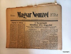1958 January 26 / Hungarian nation / birthday !? Original newspaper! No. 22276