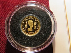 Togo / price 1500 francs 24 krt. Gold medal!