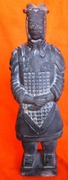 Kinai kerámia katona, 21 cm magas, nem régi darab.