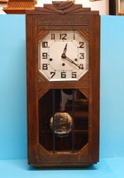 Musical wall clock in excellent condition approx. From 1935, video too!