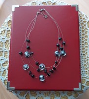 Elegant, fashionable, decorative necklace, 42 cm, also excellent as a gift
