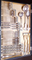 Silver (800) dinner set for 6, cutlery set
