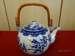 Japán porcelán, cseresznyevirágos teáskanna. Vanneki! Jókai.