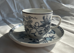Hollohaza 1831 Porcelain coffee 6 cups and 4 saucers