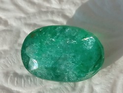 Zambiai smaragd 3.39 ct , 8×12 mm