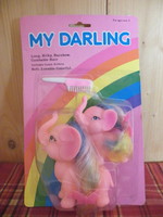 Old retro my darling pony rarity from the 1980s, in original packaging