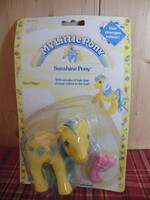 Old retro my little pony - sunshine pony - rarity from the 1980s, in original packaging 2