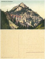 Old postcard - semmering n. Oh Krauselklaus