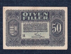 Pénztárjegy (1919-1920) 50 fillér bankjegy 1920 (id63144)