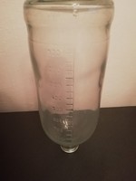 Old infusion bottle, 1 liter