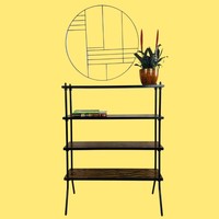 Uniquely renovated mid-century bookcase - 60ths