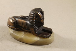 Bronze sphinx on an onyx base 241