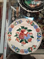 Kispest ceramic dinner plate, 24 cm in size, for collectors.