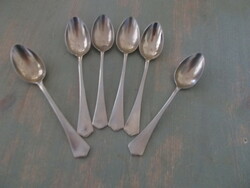 Art deco English style tea spoons