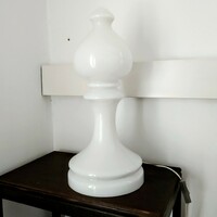 Retro - MCM tejüveg lámpa - sakk figura /futó/ - Ivan Jakeš