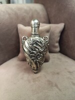 Silver perfume bottle pendant