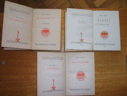 Kós Károly 3 könyve az Erdélyi Szépmíves Céh kiadásában megvásárolható lehetőleg együtt.