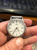 Dugena vintage quartz men's watch, excellent for collectors.
