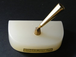 Márvány (onyx) asztali tolltartó