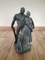Szentgyörgyi István Dél irredenta bronz szobor