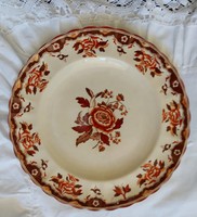 Antik fajansz ​Copeland lapos tányér