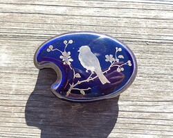 Régi Victoria Austria porcelán ékszertartó doboz