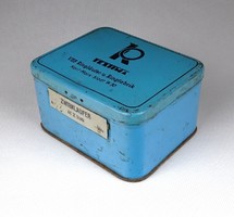 1J768 antique textima sewing machine metal box tin box