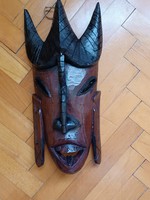 Wooden sculpted mask
