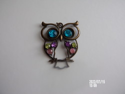 Owl copper pendant