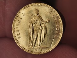 Ferenc József arany 1 dukát 1868.Gyf.