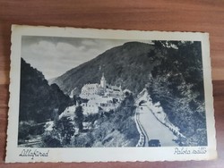 Régi képeslap Lillafüred, Hotel Palota, Weinstock fotó, 1936-ból