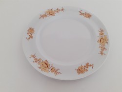 Retro lowland porcelain small plate with flowers