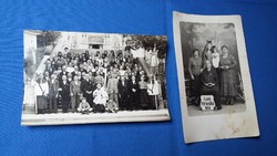 Két fotó / képeslap - Máriacell, 1936.