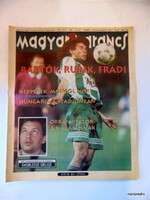1995 September 21 / Hungarian orange / original newspaper! For a birthday! No.: 22256