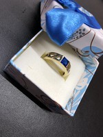 Art Deco arany gyűrű
