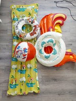 Retro inflatable mattress, ball, rubber band, mickey mouse, disney - captain balu, decoration