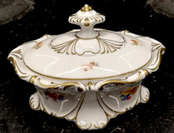 Antik német porcelán bonbonier