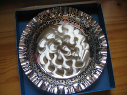 Bmf silver-plated tray in original box